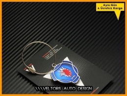 Saab Logo Amblem Özel Krom Saab Anahtarlık Saab Logo Amblem Özel Krom Saab Anahtarlık