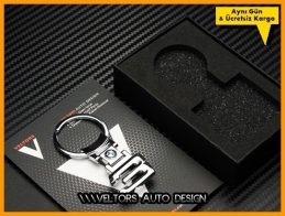 BMW 3 Serisi Logo Amblem Özel Krom 3 Anahtarlık BMW 3 Serisi Logo Amblem Özel Krom 3 Anahtarlık
