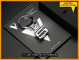 BMW 5 Serisi Logo Amblem Özel Krom 5 Anahtarlık BMW 5 Serisi Logo Amblem Özel Krom 5 Anahtarlık