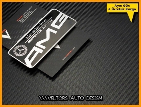Mercedes AMG Edition Plaket Logo Amblem