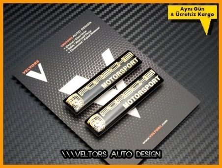 Porsche Motorsport Body Logo Amblem Seti