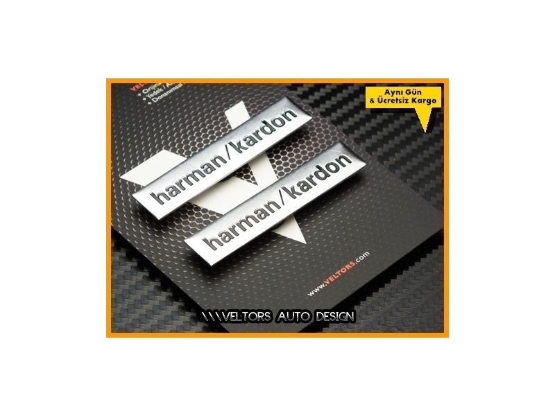 Mercedes Harman Kardon Stereo Hoparlör Logo Amblem Seti