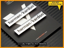 BMW Harman Kardon Stereo Hoparlör Logo Amblem Seti BMW Harman Kardon Stereo Hoparlör Logo Amblem Seti