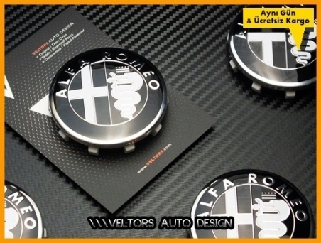 Alfa Romeo Jant Göbeği Göbek Kapak Seti