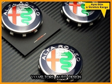 Alfa Romeo Jant Göbek Kapak Seti