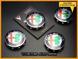 Alfa Romeo Jant Göbek Kapak Seti