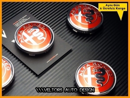 Alfa Romeo Jant Göbeği Göbek Kapak Seti