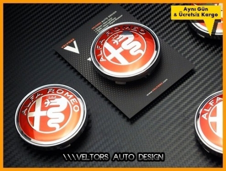 Alfa Romeo Jant Göbeği Göbek Kapak Seti