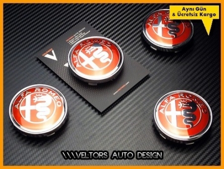 Alfa Romeo Jant Göbeği Göbek Kapak Seti