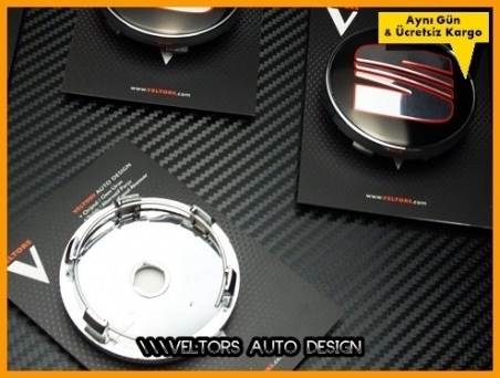Seat Logo Amblem Jant Göbeği Göbek Kapak Seti