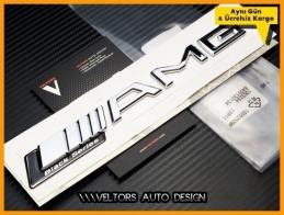 Mercedes AMG Black Series Bagaj Yazı Logo Amblem