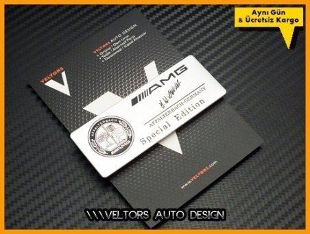 Mercedes AMG Affalterbach Plaket Logo Amblem