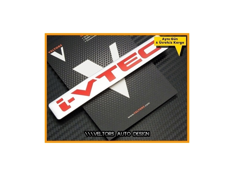 Honda i-vtec Bagaj Yazı Logo Amblem Honda i-vtec Bagaj Yazı Logo Amblem