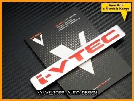 Honda i-vtec Bagaj Yazı Logo Amblem