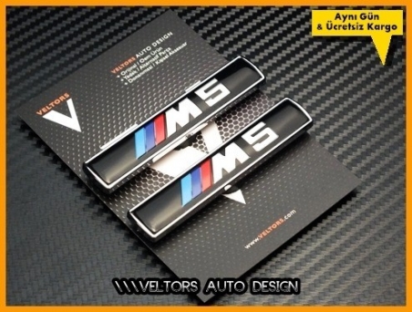 BMW 5 Serisi Yan M5 Logo Amblem Seti