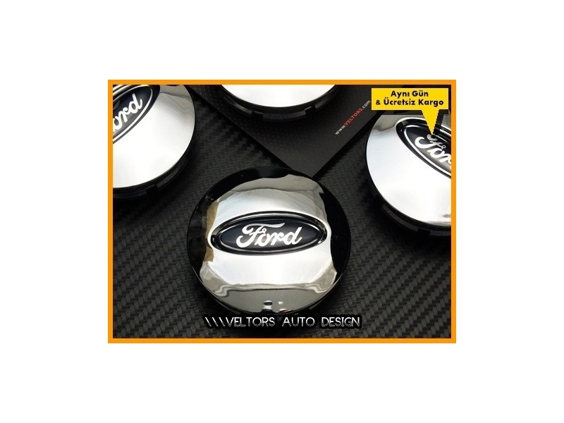 Ford Logo Amblem Explorer Ranger Edge Jant Göbeği Göbek Kapak Seti