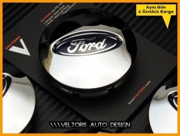Ford Logo Amblem Explorer Ranger Edge Jant Göbeği Göbek Kapak Seti