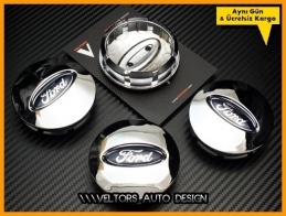 Ford Logo Amblem Explorer Ranger Edge Jant Göbeği Göbek Kapak Seti