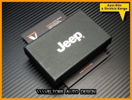 Jeep Logo Amblem Özel Krom Anahtarlık