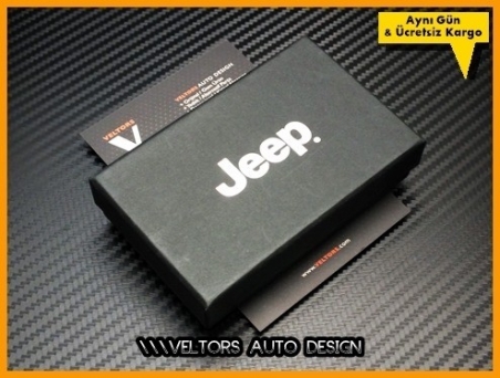 Jeep Logo Amblem Özel Krom Anahtarlık