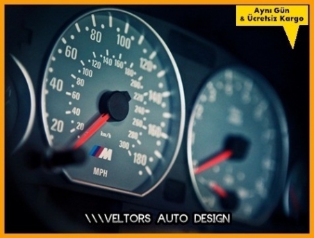 BMW Gösterge Torpido Ayna Vites Konsol M Logo Amblem Seti