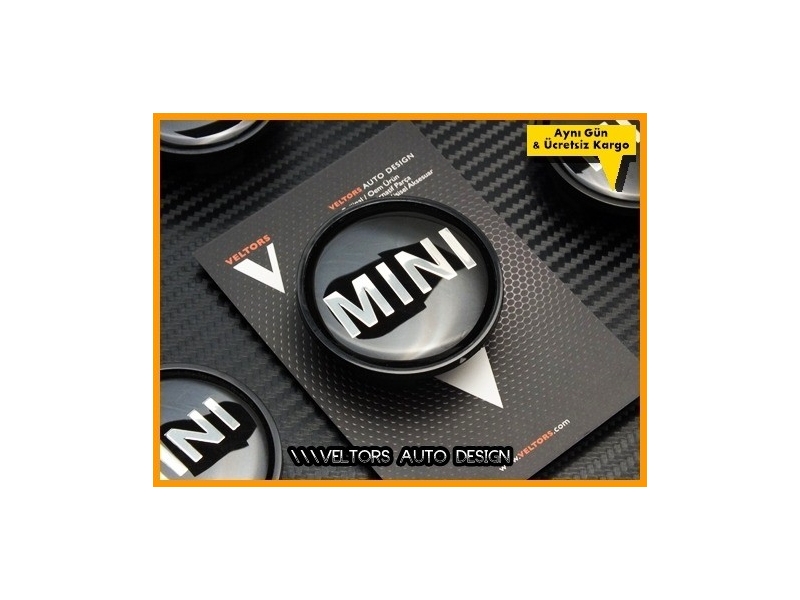 Mini Logo Amblem Jant Göbeği Göbek Kapak Seti