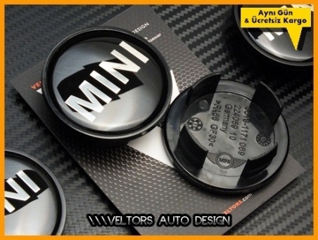 Mini Logo Amblem Jant Göbeği Göbek Kapak Seti