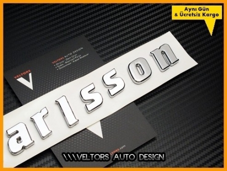 Mercedes Carlsson Bagaj Yazı Logo Amblem