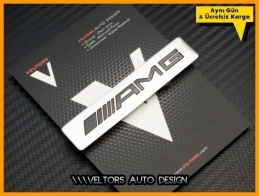 Mercedes AMG Torpido Kokpit Plaket Logo Amblem Mercedes AMG Torpido Kokpit Plaket Logo Amblem