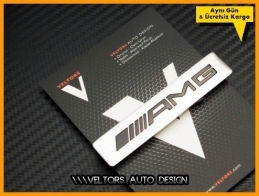 Mercedes AMG Torpido Kokpit Plaket Logo Amblem Mercedes AMG Torpido Kokpit Plaket Logo Amblem