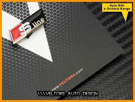 Audi S Line Direksiyon Logo Amblem