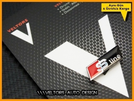 Audi S Line Direksiyon Logo Amblem