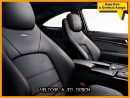 Mercedes AMG Koltuk Döşeme Logo Amblem Seti