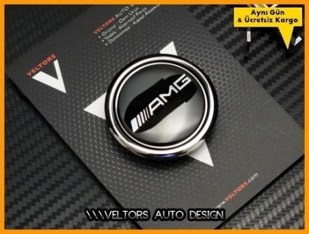 Mercedes AMG Kaput Yıldız Logo Amblem