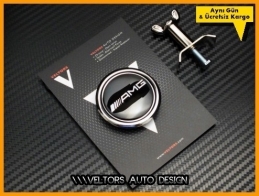 Mercedes AMG Kaput Yıldız Logo Amblem