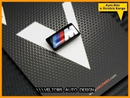 BMW M Technic M Direksiyon Logo Amblem