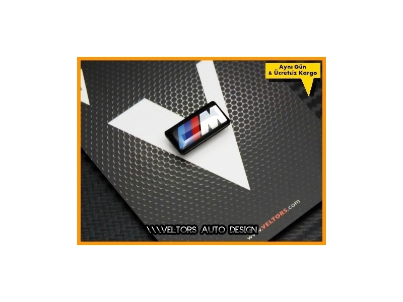BMW M Technic M Direksiyon Logo Amblem BMW M Technic M Direksiyon Logo Amblem