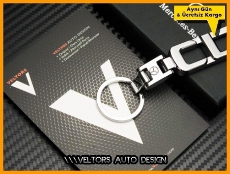 Mercedes CLS Class Serisi Logo Amblem Özel Krom CLS Anahtarlık