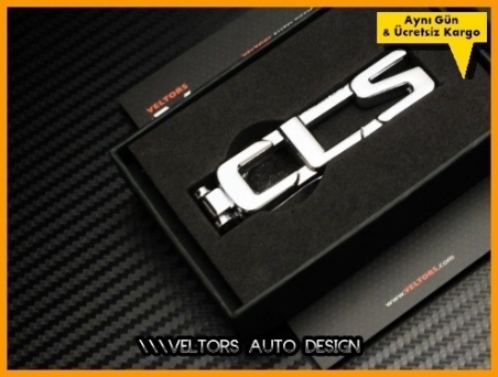 Mercedes CLS Class Serisi Logo Amblem Özel Krom CLS Anahtarlık
