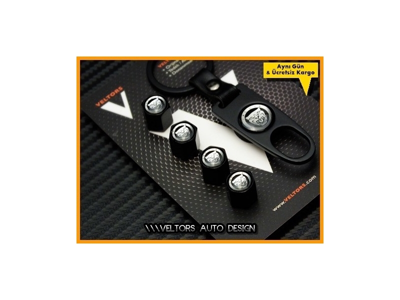 Jaguar Logo Amblem Anahtarlık Sibop Kapak Seti