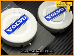 Volvo Logo Amblem Jant Göbeği Göbek Kapak Seti Volvo Logo Amblem Jant Göbeği Göbek Kapak Seti