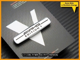 Mercedes AMG Edition 1 Logo Amblem Mercedes AMG Edition 1 Logo Amblem