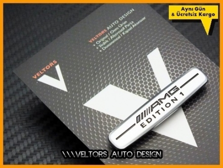 Mercedes AMG Edition 1 Logo Amblem