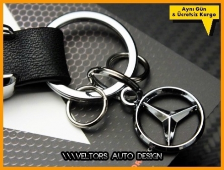 Mercedes C Class Serisi C Class Logo Amblem Anahtarlık