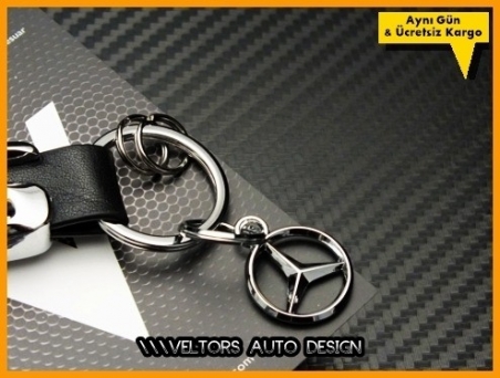 Mercedes S Class Serisi S Class Logo Amblem Anahtarlık