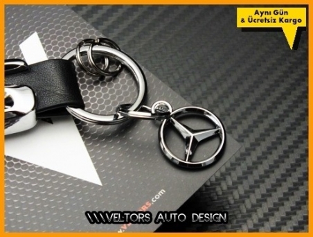 Mercedes S Class Serisi S Class Logo Amblem Anahtarlık