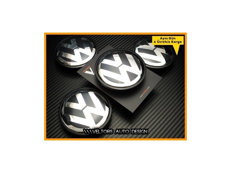 VW Touareg Jant Göbeği Kapak Seti