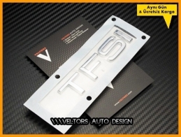 Audi Orjinal TFSI / FSI Bagaj Yazı Logo Amblem