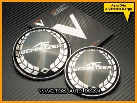 BMW AC Schnitzer Ön Kaput Arka Bagaj Logo Amblem Seti