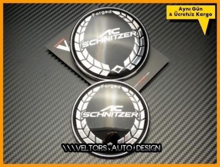 BMW AC Schnitzer Ön Kaput Arka Bagaj Logo Amblem Seti